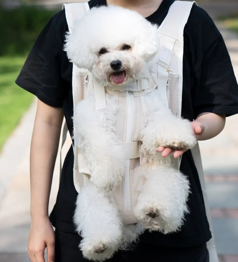 Hugging Backpack Dog Travel Bag