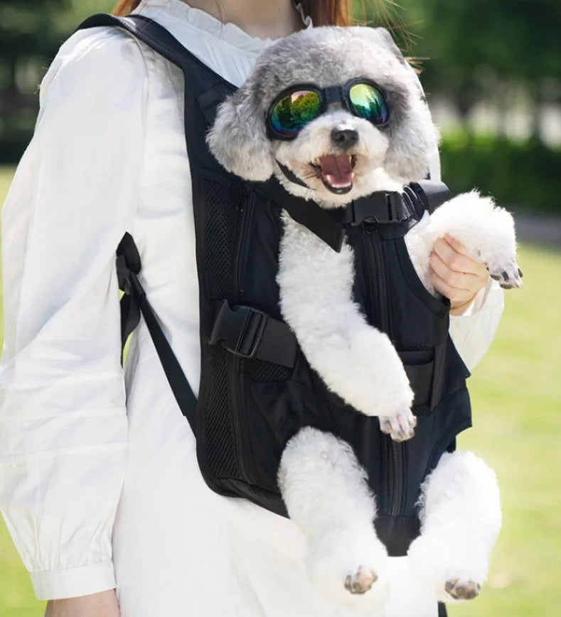 Hugging Backpack Dog Travel Bag